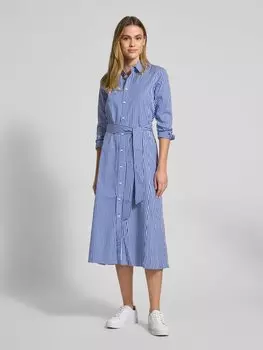 Платье-рубашка с поясом-завязкой Polo Ralph Lauren