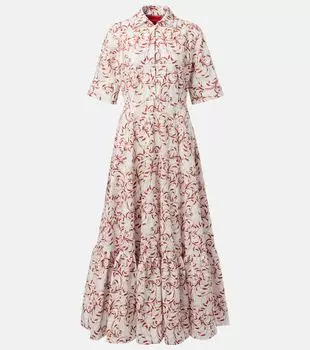 Платье-рубашка с принтом San Pietro La DoubleJ, Fern