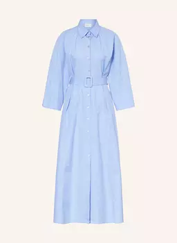 Платье-Рубашка с рукавами 3/4 Marella, голубой