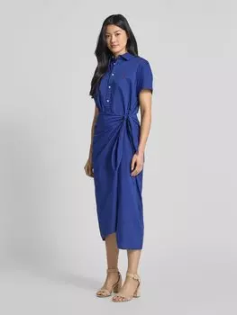 Платье-рубашка с узлом Polo Ralph Lauren
