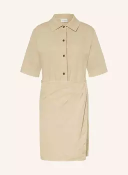 Платье-Рубашка с запахом Closed, бежевый