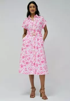 Платье-рубашка Salsa Jeans, розовый