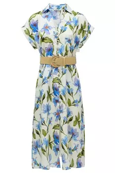 Платье-рубашка Salsa Jeans, синий