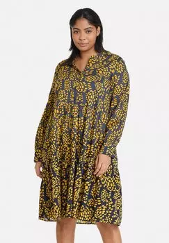 Платье-рубашка Samoon, синий