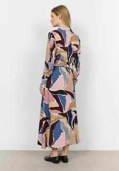 Платье-рубашка SC-ILANA Soyaconcept, Бордо