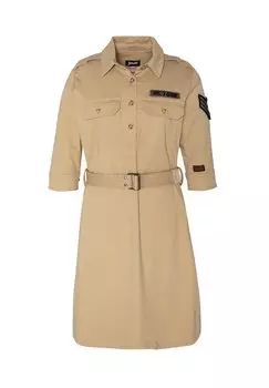 Платье-рубашка Schott, бежевый