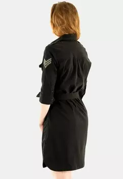 Платье-рубашка Schott, черный