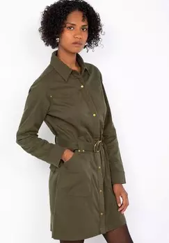 Платье-рубашка Schott, зеленый