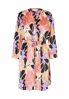 Платье-рубашка Selected Femme, цвет black