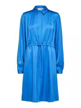 Платье-рубашка SELECTED FEMME Thea, синий