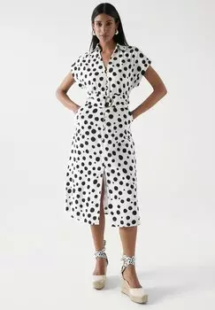 Платье-рубашка SHEATH REGULAR Salsa Jeans, белый