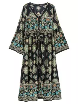 Платье-рубашка Sheego, черный