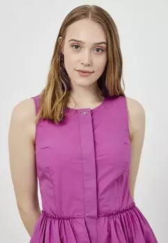 Платье-рубашка SLEEVELESS KNEE LENGTH Just Like You, фиолетовый