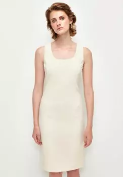Платье-рубашка Sleeveless Square Neck adL, цвет vanilla