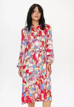 Платье-рубашка SLISH Nmph, красный