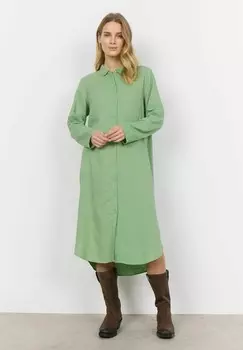 Платье-рубашка Soyaconcept, зеленый
