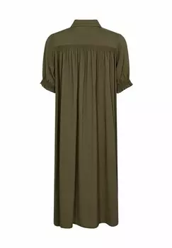 Платье-рубашка Soyaconcept, зеленый