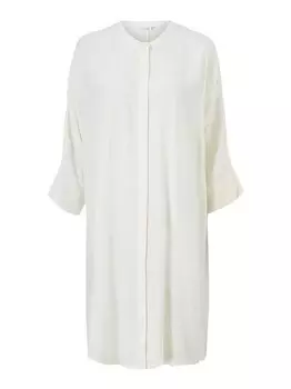 Платье-Рубашка средней длины Masai, белый