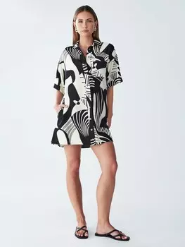 Платье-рубашка St MRLO Nessa, черный