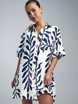 Платье-рубашка St MRLO Nessa, темно-синий