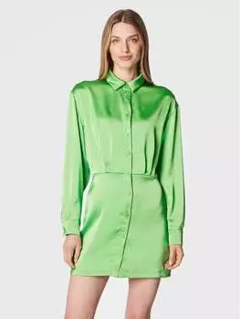 Платье-рубашка стандартного кроя Samse Samse, зеленый