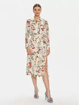 Платье-Рубашка стандартного кроя Vicolo, бежевый