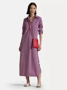 Платье-Рубашка стандартный крой 211959914002 Polo Ralph Lauren, фиолетовый