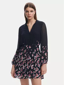 Платье-Рубашка стандартный крой 25SWVW31 Desigual, черный