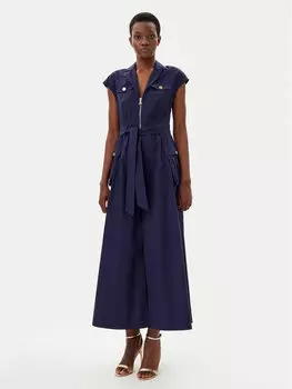 Платье-Рубашка стандартный крой 511FD15014 Gaudi, синий