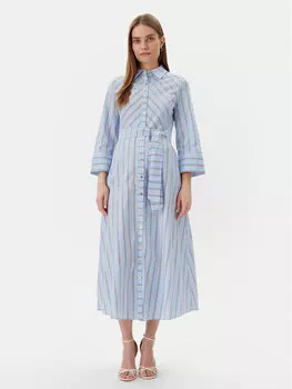 Платье-Рубашка стандартный крой LS2516016 Lola Casademunt, голубой
