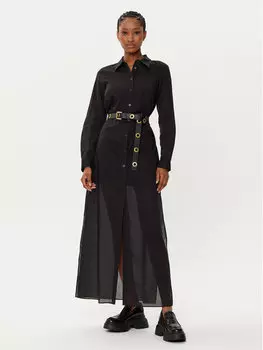 Платье-Рубашка стандартный крой MR5829W4YJ Michael Michael Kors, черный