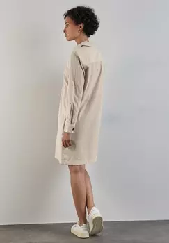 Платье-рубашка STREET ONE CORD-KLEID Street One, бежевый