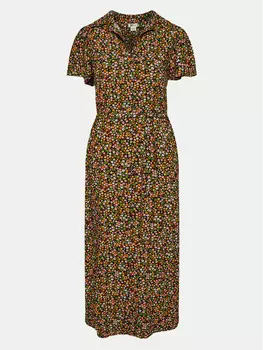 Платье-Рубашка свободного кроя Billabong, мультиколор