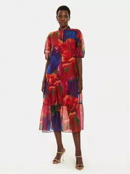 Платье-Рубашка свободного кроя Ted Baker, мультиколор