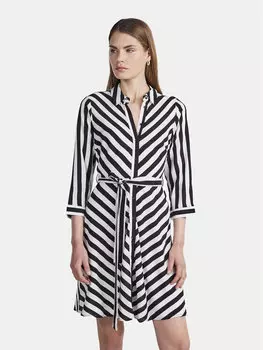 Платье-Рубашка свободного кроя Yas, черный