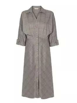 Платье-рубашка TATUUM, коричневый