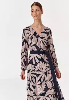 Платье-рубашка TATUUM, темно-синий