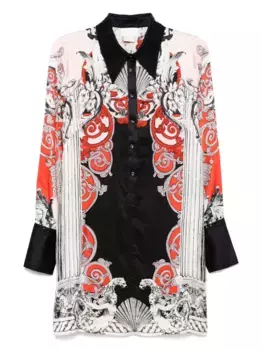 Платье-рубашка The Mark Of Medusa Mini Camilla, красный