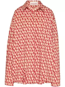 Платье -рубашка Toile Iconographe VALENTINO GARAVANI, нейтральный