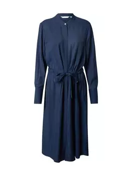 Платье рубашка TOMMY HILFIGER Shirt Dress, ночной синий