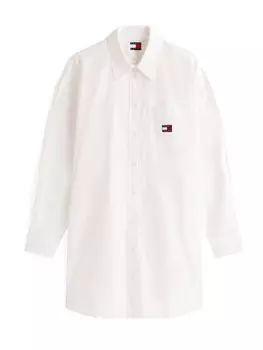 Платье-рубашка Tommy Jeans, белый
