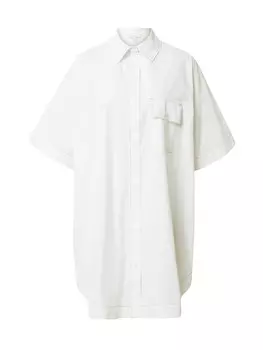 Платье-рубашка Topshop, белый