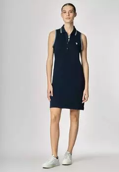 Платье-рубашка U.S. Polo Assn., темно-синий