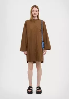 Платье-рубашка UNCINO MAX&Co., коричневый