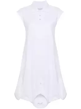 Платье-рубашка Upside Down Polo Viktor & Rolf, белый