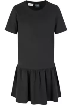 Платье-рубашка URBAN CLASSICS " Urban Classics Women's Girls Valance Tee Dress" (1 шт.), черный