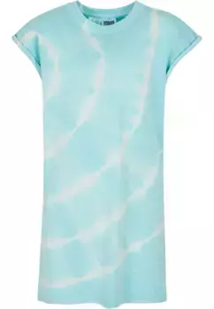 Платье-рубашка URBAN CLASSICS " Urban Classics Women's Girls Tie Dye Dress" (1 шт.), синий