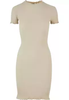 Платье-рубашка URBAN CLASSICS " Urban Classics Ladies Rib Tee Dress" (1 шт.), цвет Softseagrass