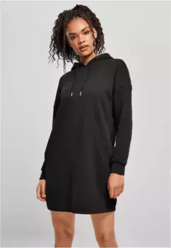 Платье-рубашка URBAN CLASSICS " Urban Classics Women's Ladies Organic Oversized Terry Hoody Dress" (1 шт.), черный