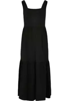Платье-рубашка URBAN CLASSICS " Urban Classics Women's Ladies 7/8 Long Valance Summer Dress" (1 шт.), черный